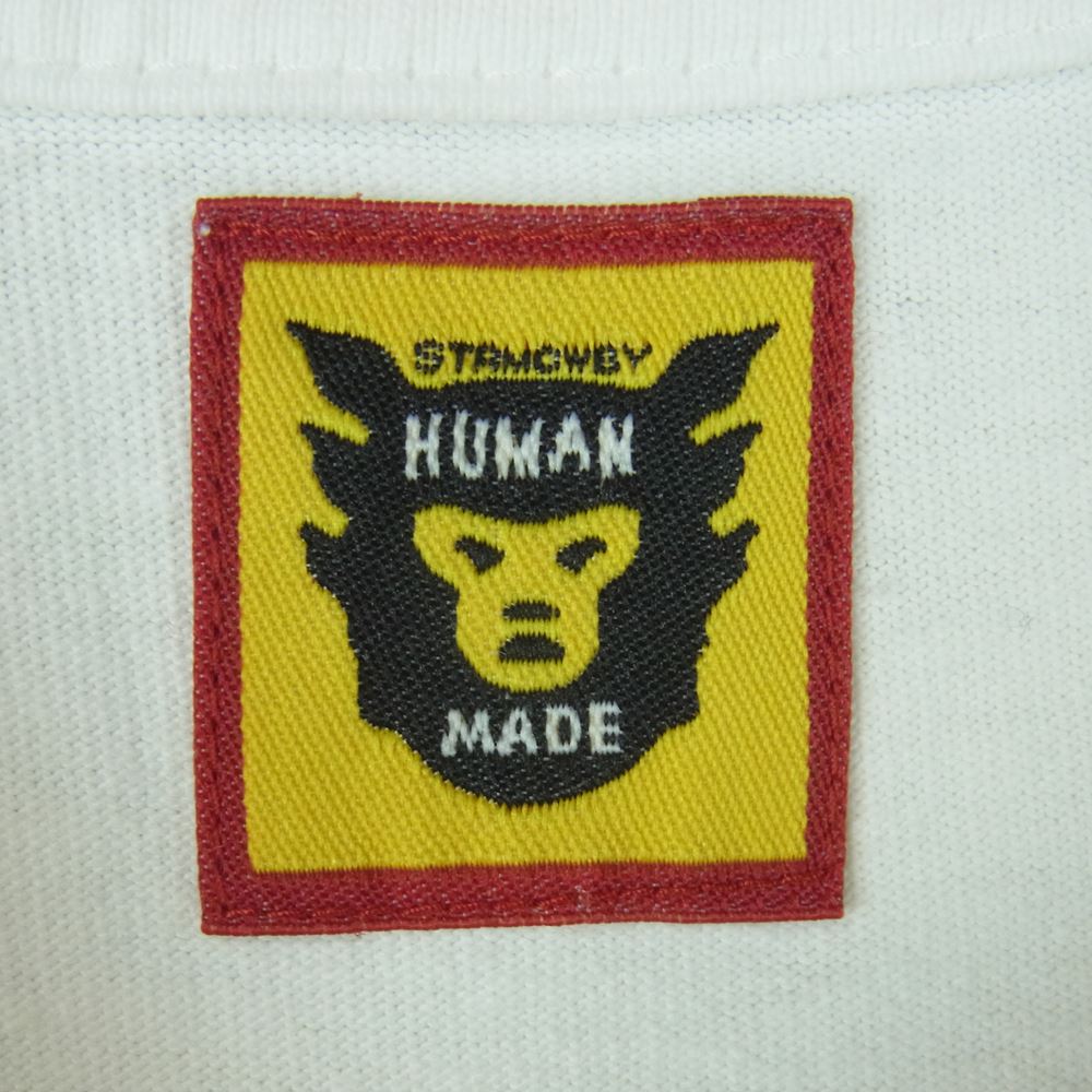 HUMAN MADE ヒューマンメイド 20SS XX20TE006 Girls Dont Cry T-SHIRT HARAJUKU ガールズ ドント クライ 原宿 リニューアル 半袖 Tシャツ ホワイト系 S【中古】