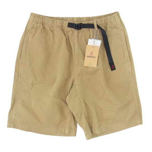 Gramicci グラミチ G101-OGT G-SHORT ショーツ クライミング ウェビングベルト ショート パンツ  ブラウン系 L【新古品】【未使用】【中古】