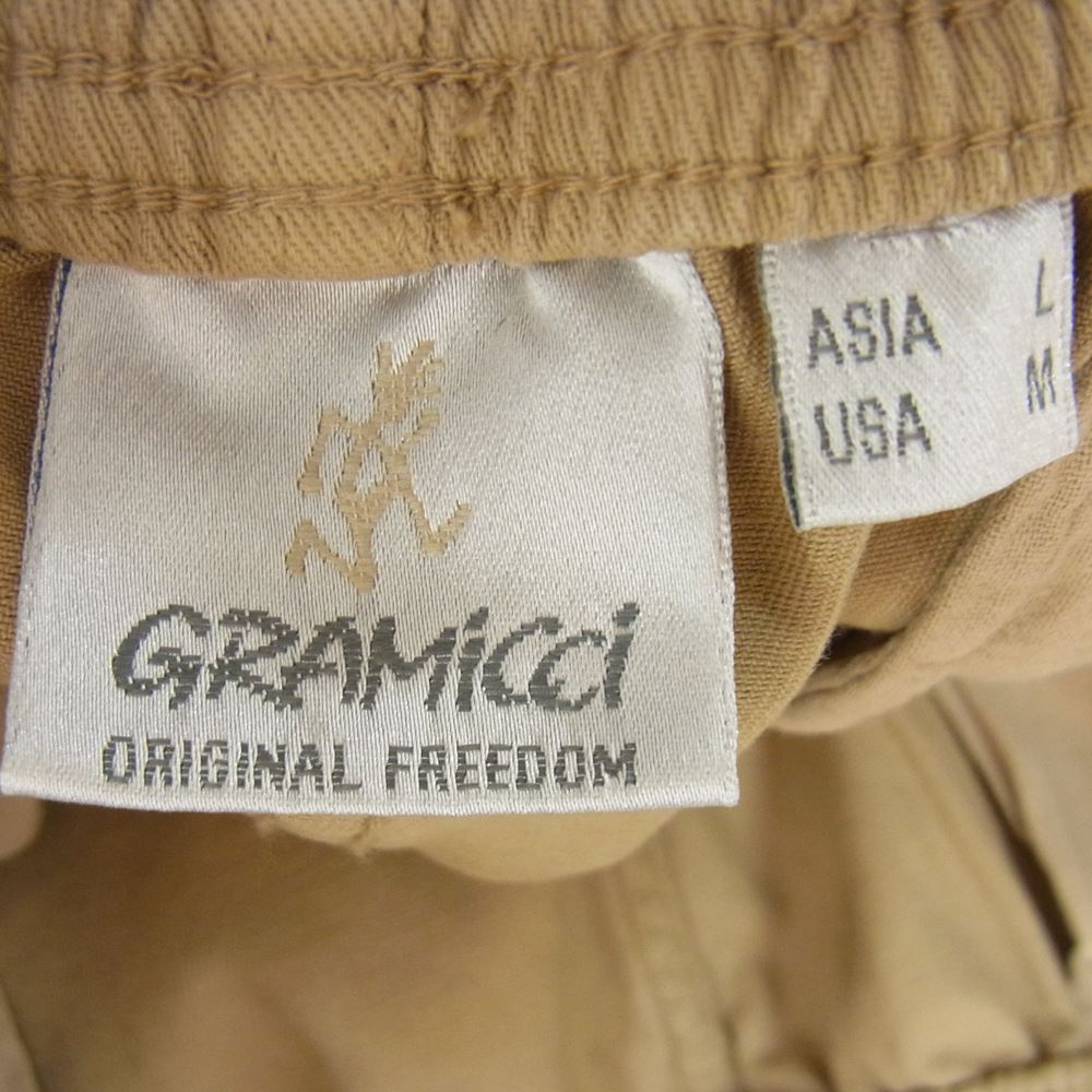 Gramicci グラミチ G101-OGT G-SHORT ショーツ クライミング ウェビングベルト ショート パンツ  ブラウン系 L【新古品】【未使用】【中古】