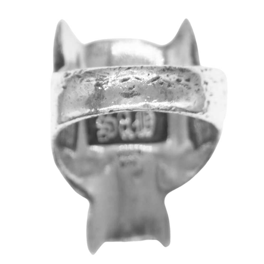 サディスティックアンドデンジャラス S.A.D スカル 般若 シルバー リング シルバー系 19号【中古】