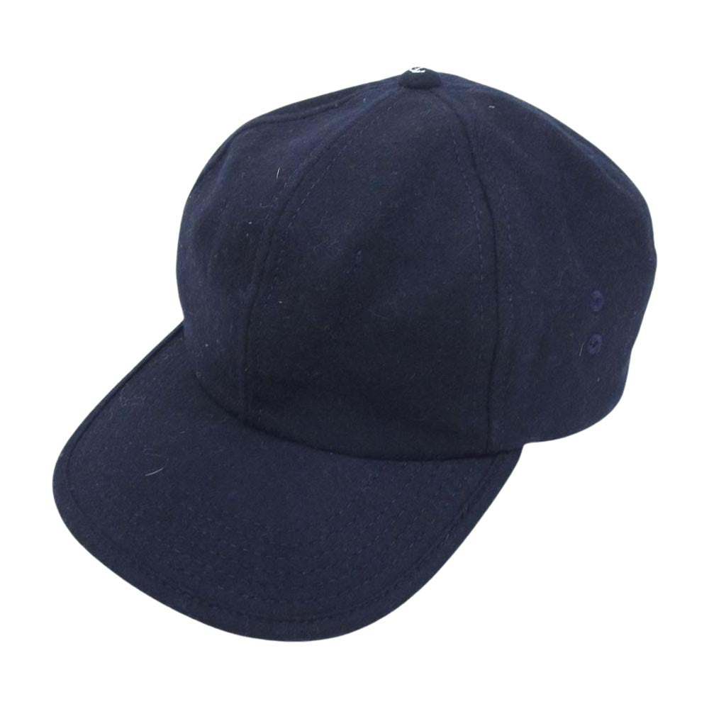 ザエイチダブリュードッグアンドコー D-00702 CPO CAP ウール ベースボール キャップ ネイビー系 40【中古】