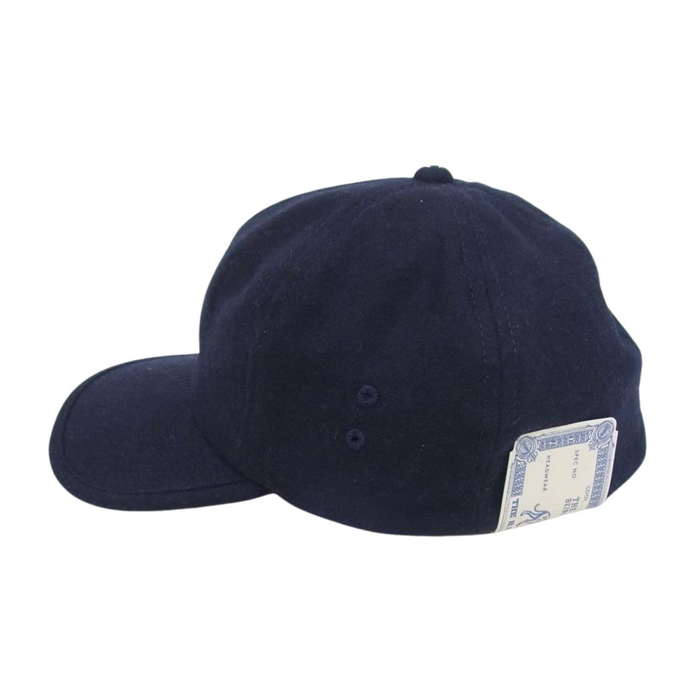 ザエイチダブリュードッグアンドコー D-00702 CPO CAP ウール ベースボール キャップ ネイビー系 40【中古】