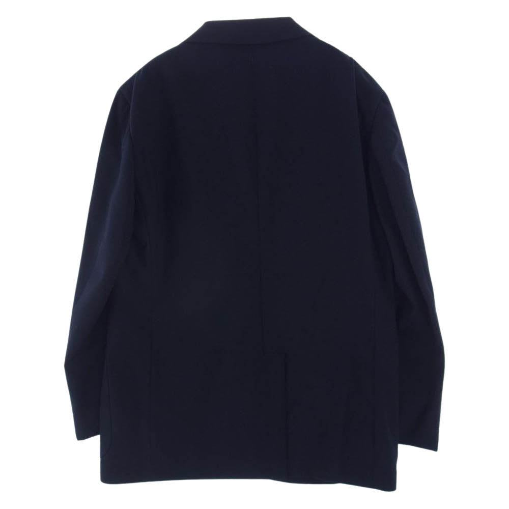 EVISU エヴィス RE023S35X hidehiko yamane ヒデヒコ ヤマネ ウール テーラード ジャケット ダークネイビー系 40【中古】