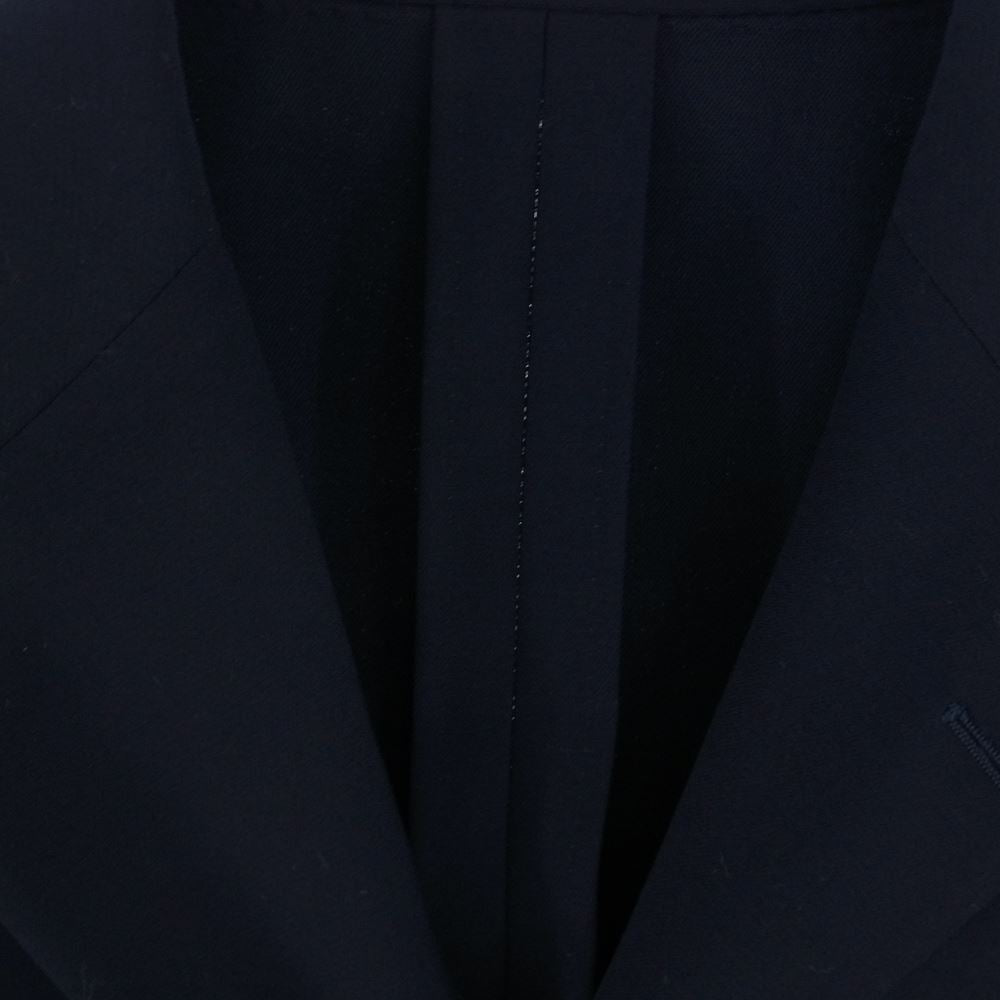 EVISU エヴィス RE023S35X hidehiko yamane ヒデヒコ ヤマネ ウール テーラード ジャケット ダークネイビー系 40【中古】