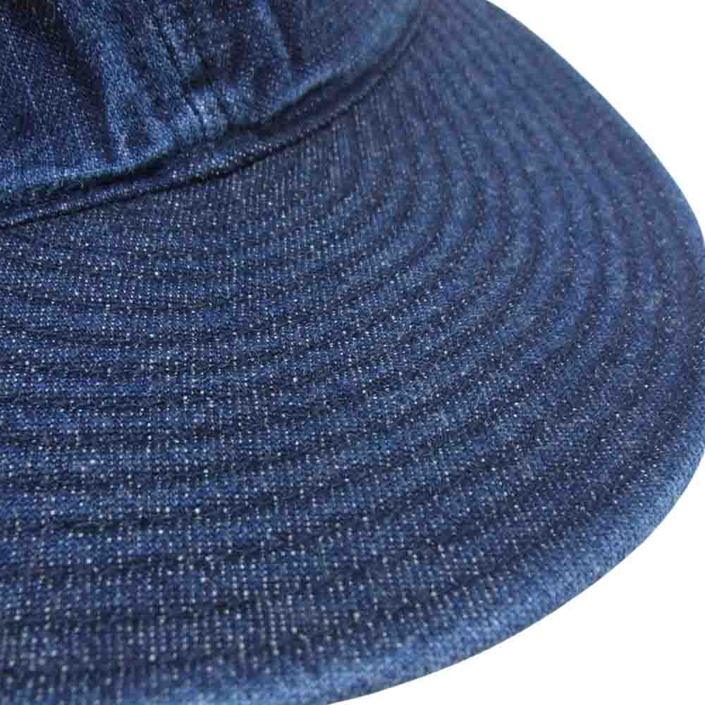 The REAL McCOY'S ザリアルマッコイズ MA16001 TYPE A-3 CAP コットン キャップ デニム インディゴブルー系 7 3/4【中古】