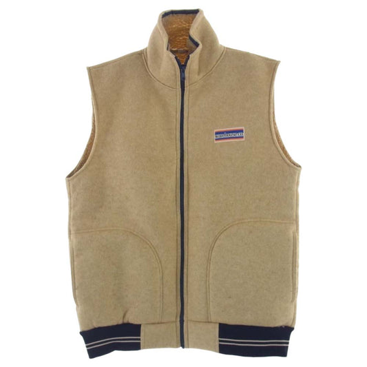 WAREHOUSE ウエアハウス 2136 CLASSIC PILE VEST クラシック パイル ベスト ベージュ系 M【中古】