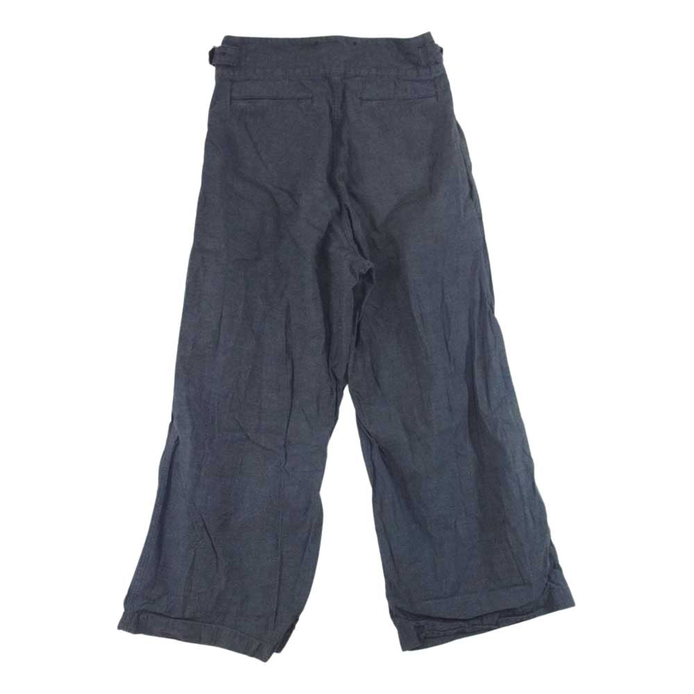 BLACK SIGN ブラックサイン Wide Gurkha Pants ワイド グルカ パンツ グレー系 30【中古】