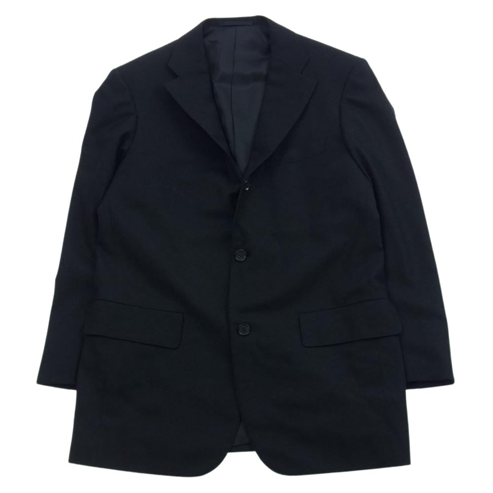EVISU エヴィス RE027F27Y YAMANE DELUXE OSAKA ヤマネ デラックス 大阪 ウール 3B スーツ セットアップ ブラック系 36【中古】