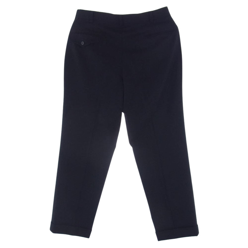 EVISU エヴィス RE027F27Y YAMANE DELUXE OSAKA ヤマネ デラックス 大阪 ウール 3B スーツ セットアップ ブラック系 36【中古】