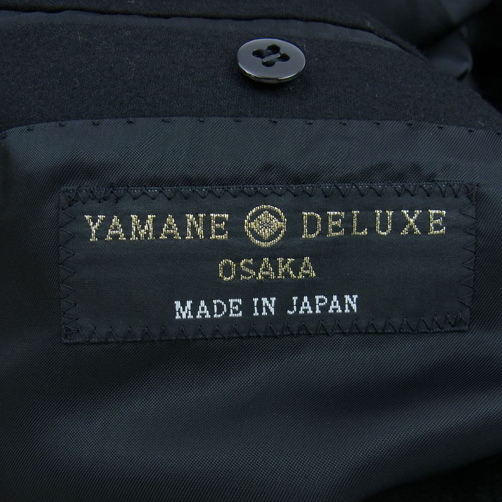 EVISU エヴィス RE027F27Y YAMANE DELUXE OSAKA ヤマネ デラックス 大阪 ウール 3B スーツ セットアップ ブラック系 36【中古】