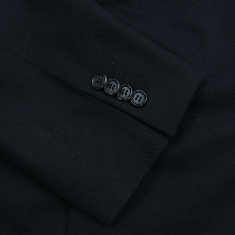 EVISU エヴィス RE027F27Y YAMANE DELUXE OSAKA ヤマネ デラックス 大阪 ウール 3B スーツ セットアップ ブラック系 36【中古】