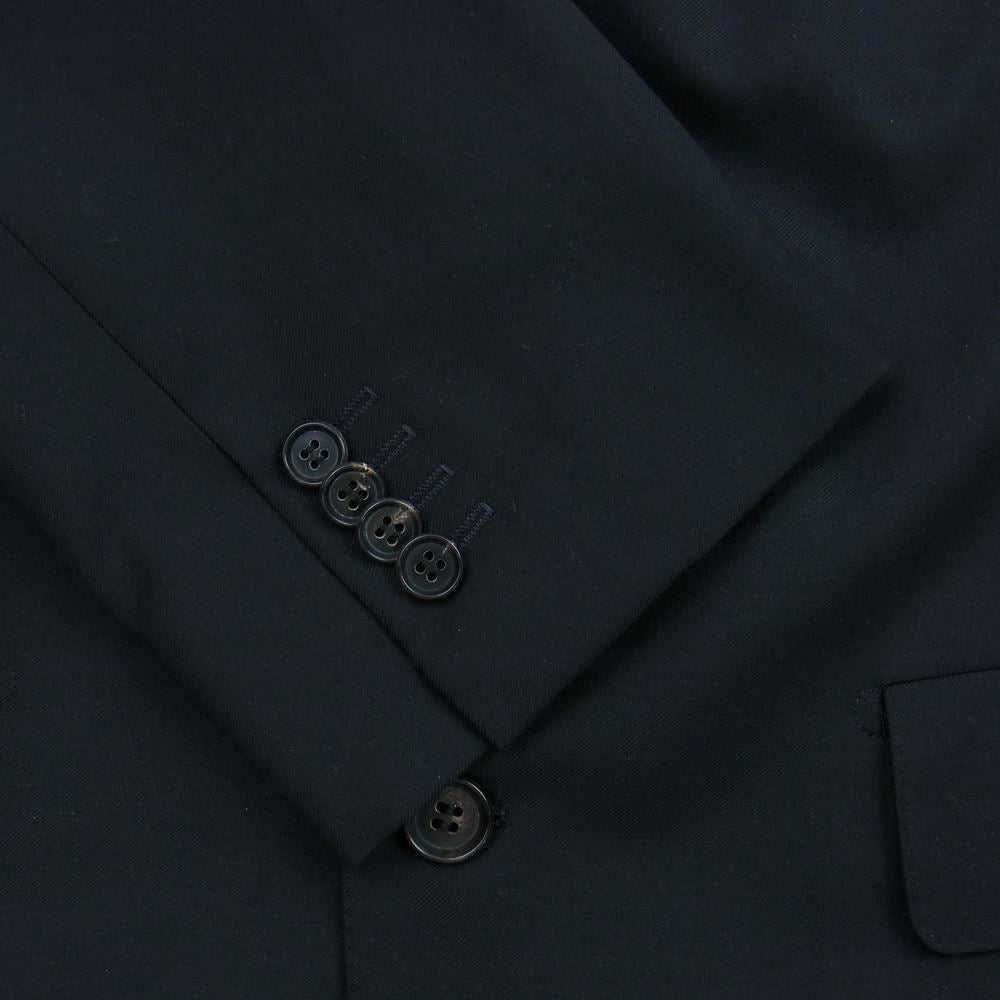 EVISU エヴィス RE027F26Y YAMANE DELUXE OSAKA ヤマネ デラックス 大阪 ウール 3B スーツ セットアップ ブラック系 38【中古】