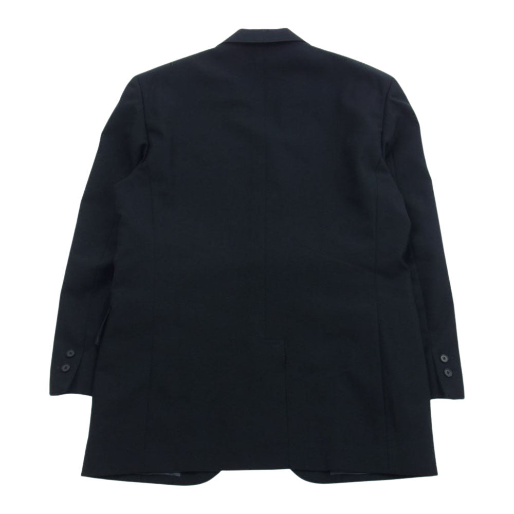 EVISU エヴィス YDC1042 YAMANE DELUXE ヤマネ デラックス ウール カシミヤ 3B スーツ セット アップ ブラック系 48【美品】【中古】