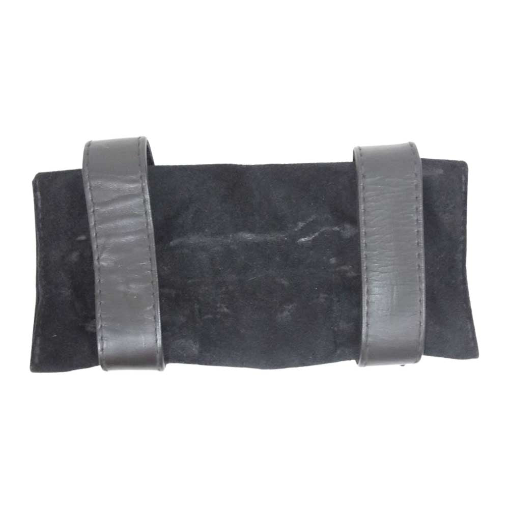 LANGLITZ LEATHERS ラングリッツレザーズ CROSS BAR BAG クロス バー バッグ バイク用 ツールバッグ 工具入れ 小物入れ ブラック系【中古】