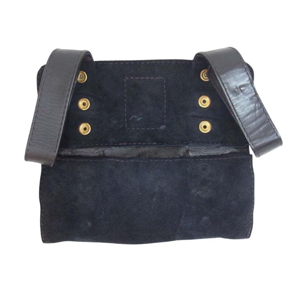 LANGLITZ LEATHERS ラングリッツレザーズ CROSS BAR BAG クロス バー バッグ バイク用 ツールバッグ 工具入れ 小物入れ ブラック系【中古】