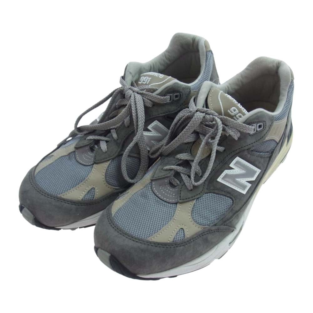 NEW BALANCE ニューバランス M991UKF 英国製 Flimby Catalogue Pack フリンビー カタログ パック 40周年 スニーカー グレー系 US10D【中古】
