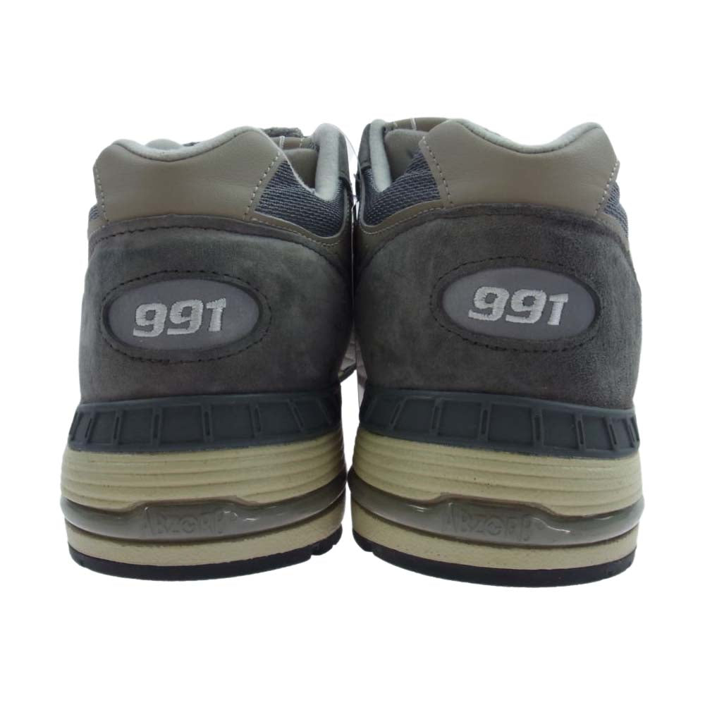NEW BALANCE ニューバランス M991UKF 英国製 Flimby Catalogue Pack フリンビー カタログ パック 40周年 スニーカー グレー系 US10D【中古】