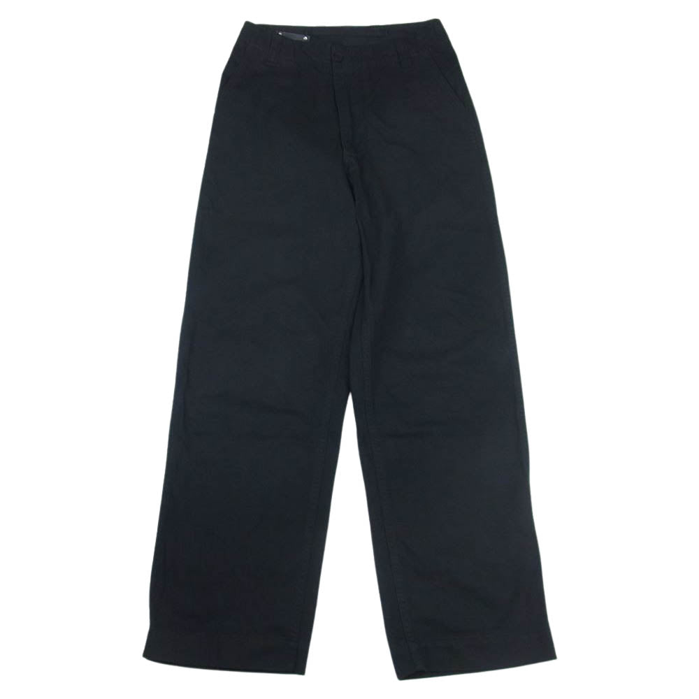 MINEDENIM マインデニム 23SS 2034-7002-99-282 ミリタリー セミワイド パンツ ブラック系 28【中古】