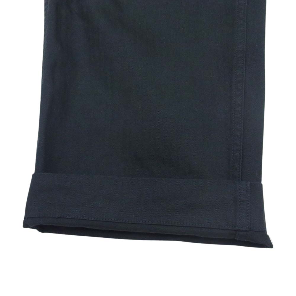 MINEDENIM マインデニム 23SS 2034-7002-99-282 ミリタリー セミワイド パンツ ブラック系 28【中古】