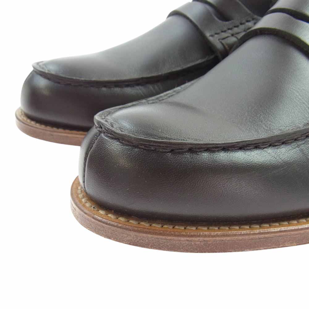 CHURCH'S チャーチ EDB003 PEMBREY EBONY コイン ローファー ダークブラウン系 UK 7.5【極上美品】【中古】