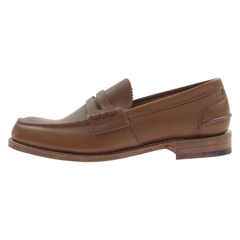 CHURCH'S チャーチ EDB003 PEMBREY TAN コイン ローファー ブラウン系 UK 7.5【極上美品】【中古】