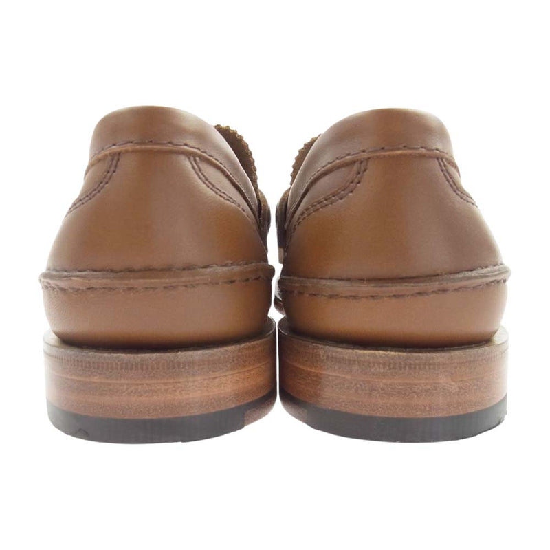 CHURCH'S チャーチ EDB003 PEMBREY TAN コイン ローファー ブラウン系 UK 7.5【極上美品】【中古】