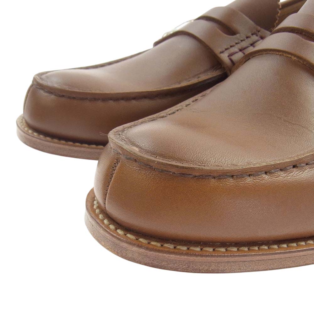 CHURCH'S チャーチ EDB003 PEMBREY TAN コイン ローファー ブラウン系 UK 7.5【極上美品】【中古】