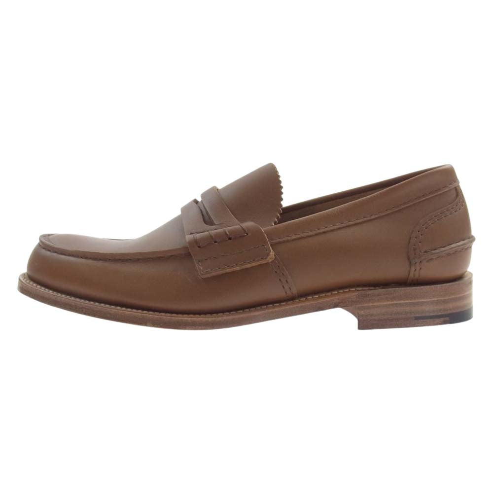 CHURCH'S チャーチ EDB003 PEMBREY TAN コイン ローファー ライトブラウン系 UK 7【極上美品】【中古】