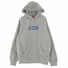 Supreme シュプリーム 19AW Bandana Box Logo Hooded Sweatshirt バンダナ ボックス ロゴ スウェット シャツ プルオーバー パーカー グレー系 L【中古】