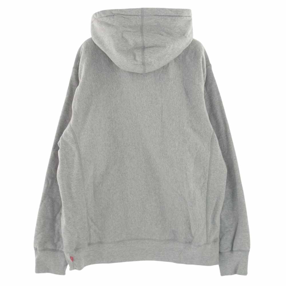 Supreme シュプリーム 19AW Bandana Box Logo Hooded Sweatshirt バンダナ ボックス ロゴ スウェット シャツ プルオーバー パーカー グレー系 L【中古】