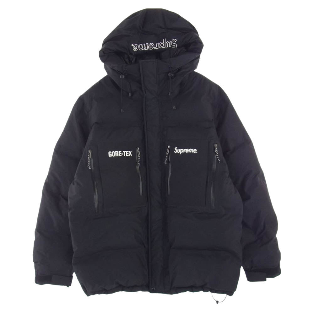 Supreme シュプリーム 19AW GORE-TEX 700-Fill Down Parka ゴアテックス ダウン パーカー ジャケット ブラック系 M【中古】