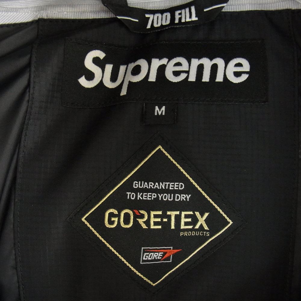 Supreme シュプリーム 19AW GORE-TEX 700-Fill Down Parka ゴアテックス ダウン パーカー ジャケット ブラック系 M【中古】