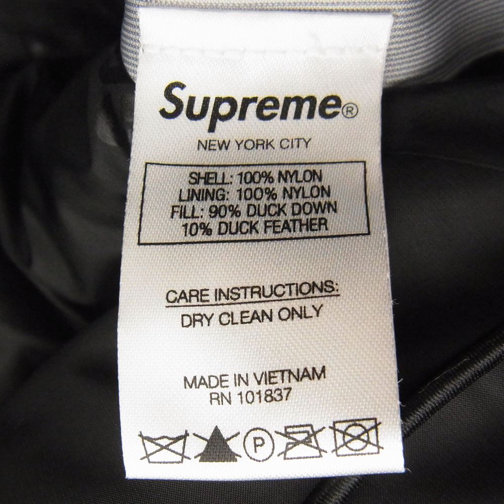 Supreme シュプリーム 19AW GORE-TEX 700-Fill Down Parka ゴアテックス ダウン パーカー ジャケット ブラック系 M【中古】