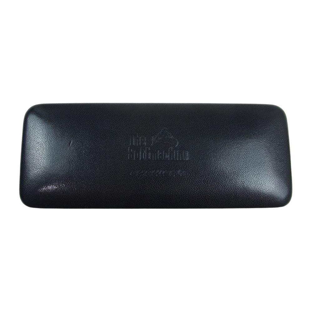 PARKES GLASS CELLULOID EYE WEAR 伊達メガネ 眼鏡 ブラック系 48□21-140【中古】