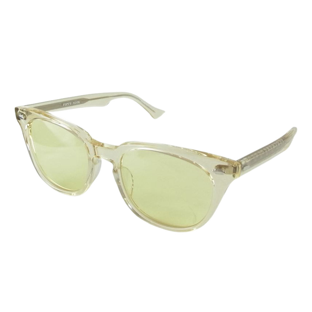 RADIALL ラディアル RAD-GLS002 FIFTY NINE SUNGLASSES クリア サングラス イエロークリア系 F【新古品】【未使用】【中古】