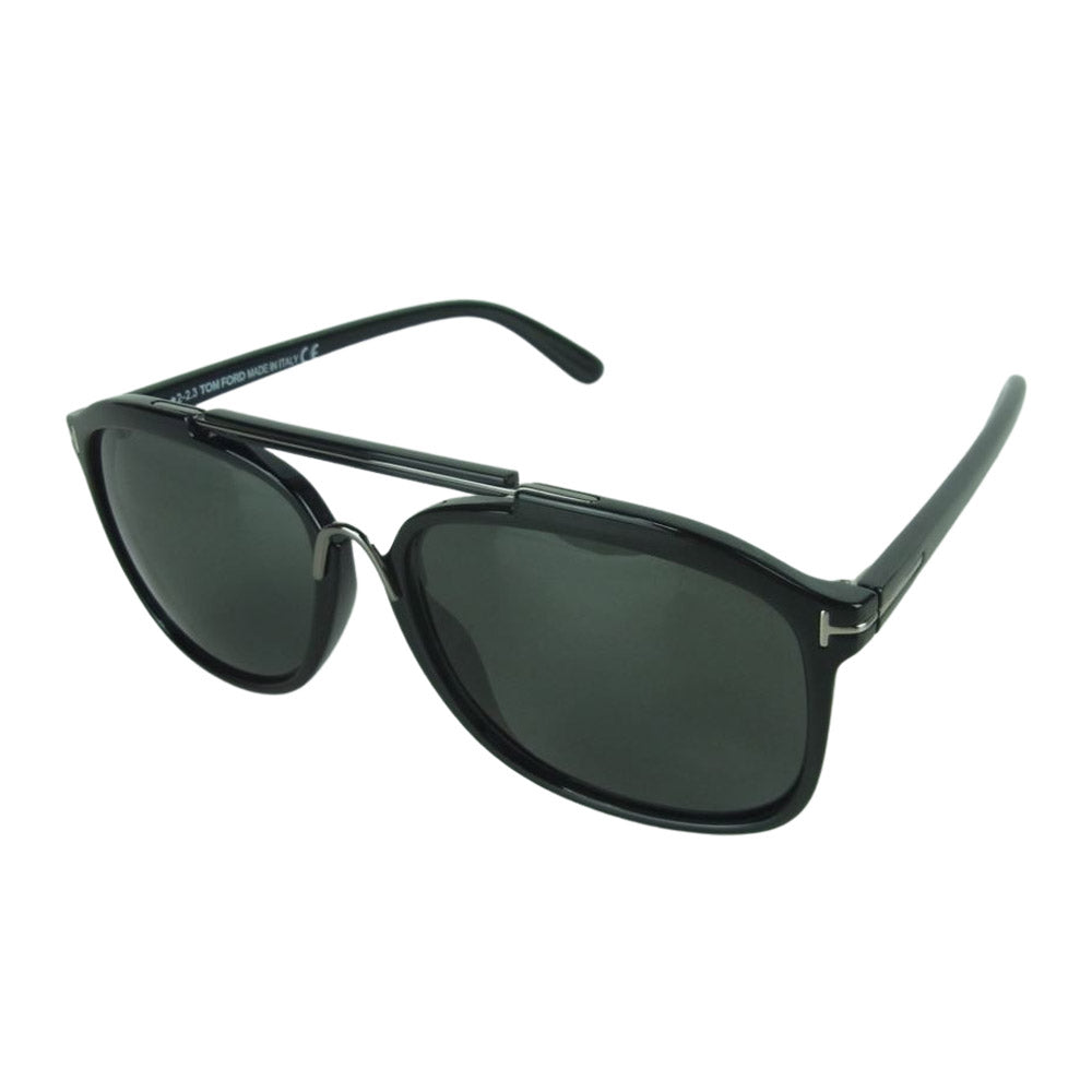 TOM FORD トムフォード TF300-01A サングラス イタリア製 ブラック系 58□16 145【中古】