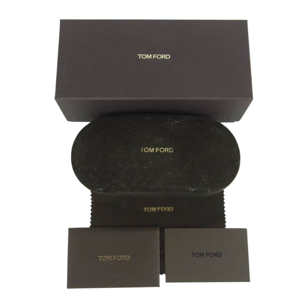 TOM FORD トムフォード TF300-01A サングラス イタリア製 ブラック系 58□16 145【中古】