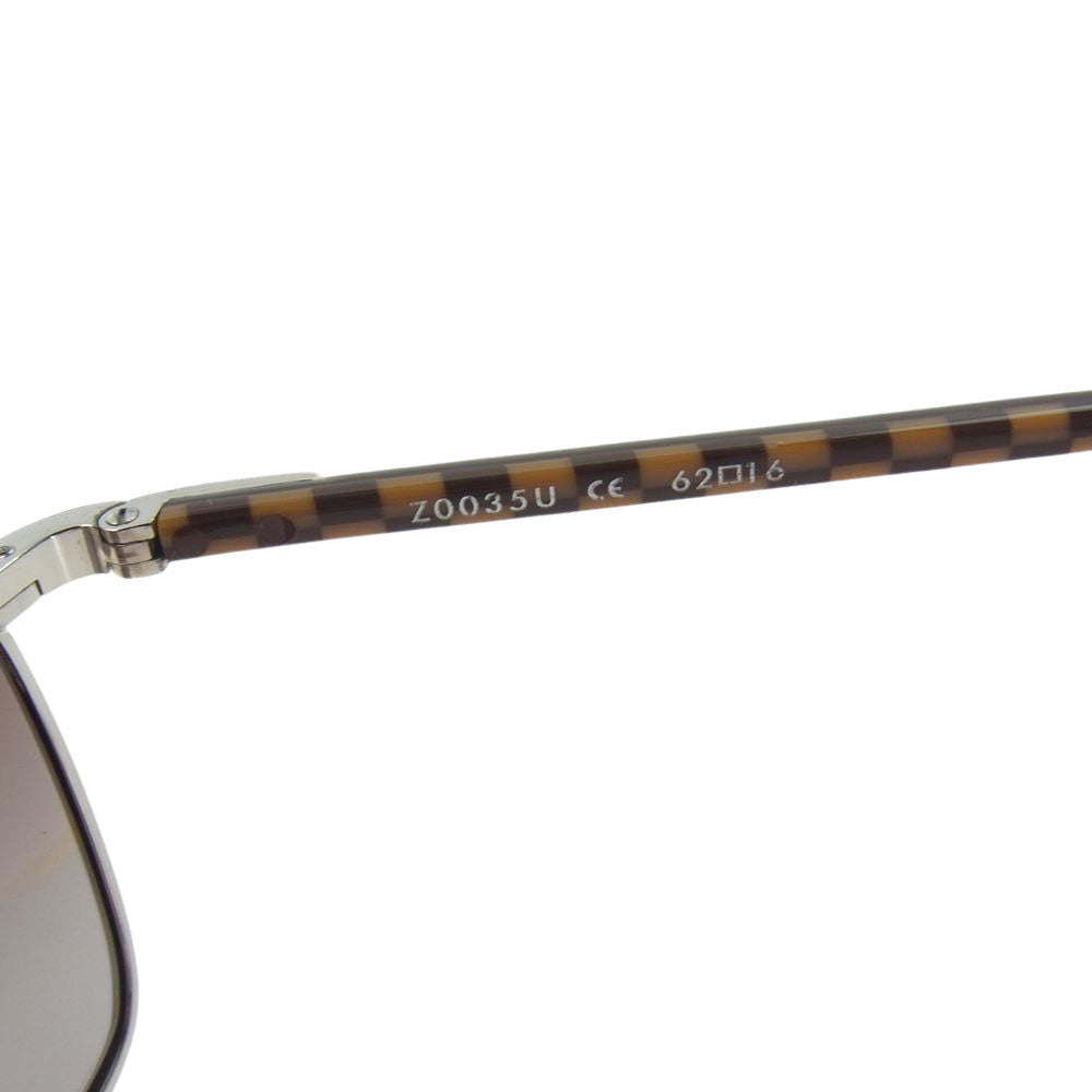 LOUIS VUITTON ルイ・ヴィトン Z0035U コンスピラシオン サングラス 眼鏡 シルバー系 ブラウン系 62□16【中古】