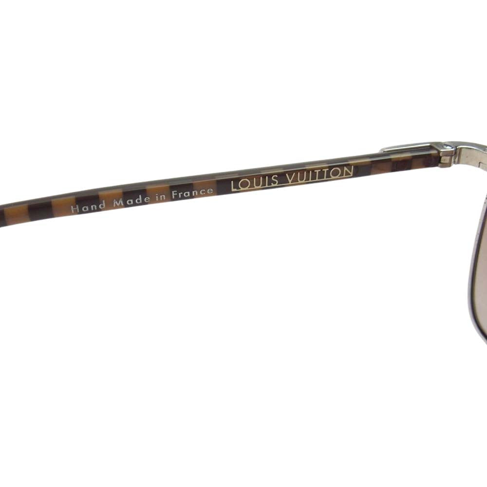 LOUIS VUITTON ルイ・ヴィトン Z0035U コンスピラシオン サングラス 眼鏡 シルバー系 ブラウン系 62□16【中古】
