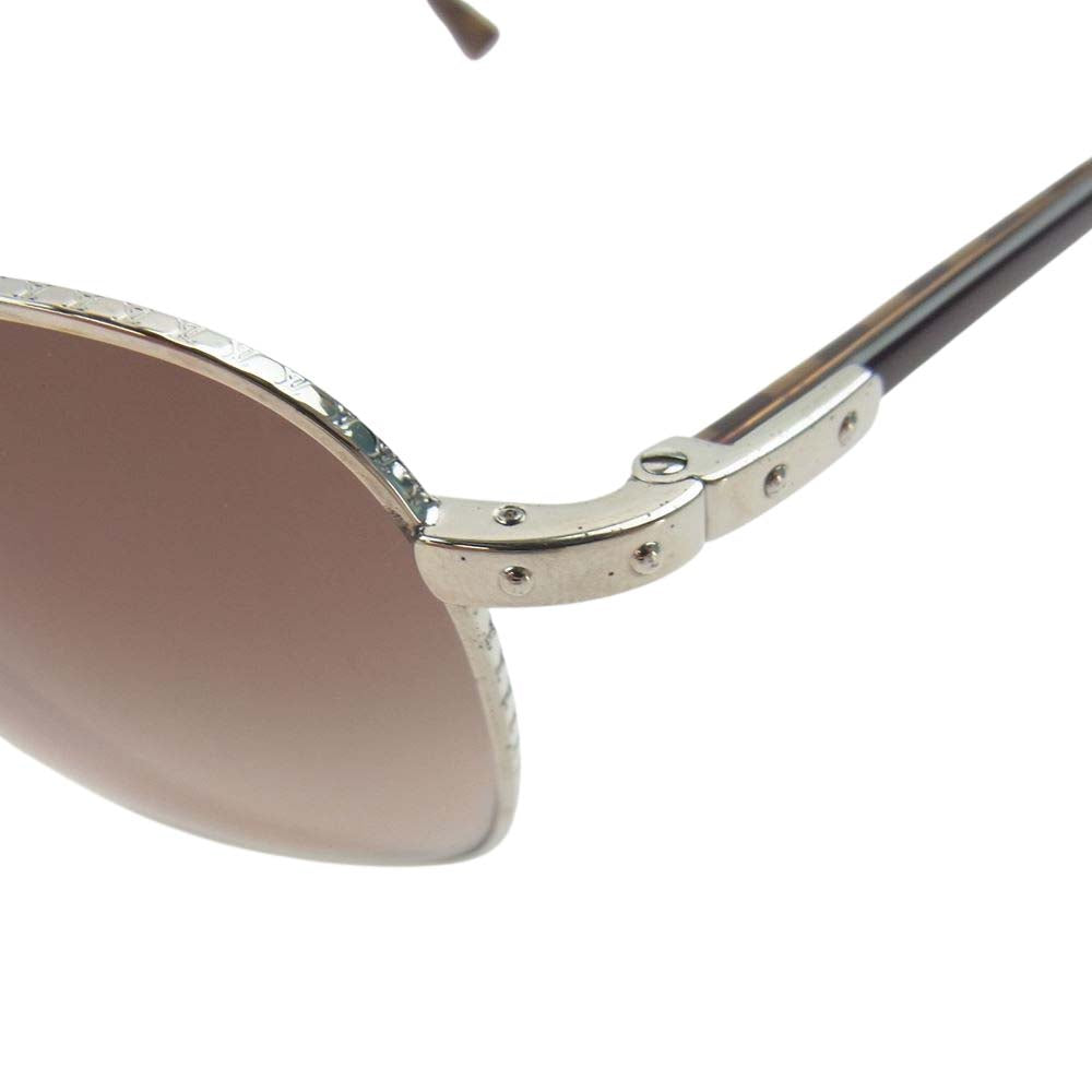 LOUIS VUITTON ルイ・ヴィトン Z0035U コンスピラシオン サングラス 眼鏡 シルバー系 ブラウン系 62□16【中古】