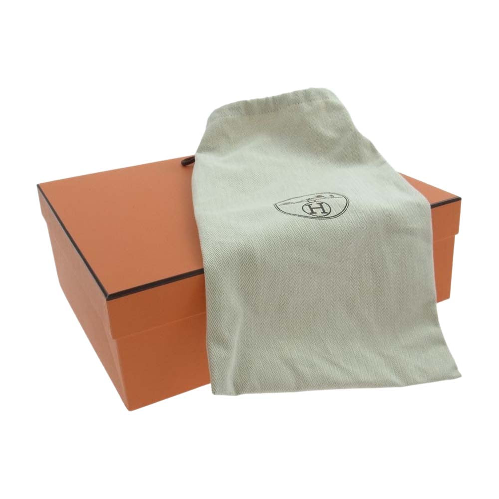 HERMES エルメス キャンバス ヴォーエプソン クリス スニーカー マルチカラー系 41【新古品】【未使用】【中古】
