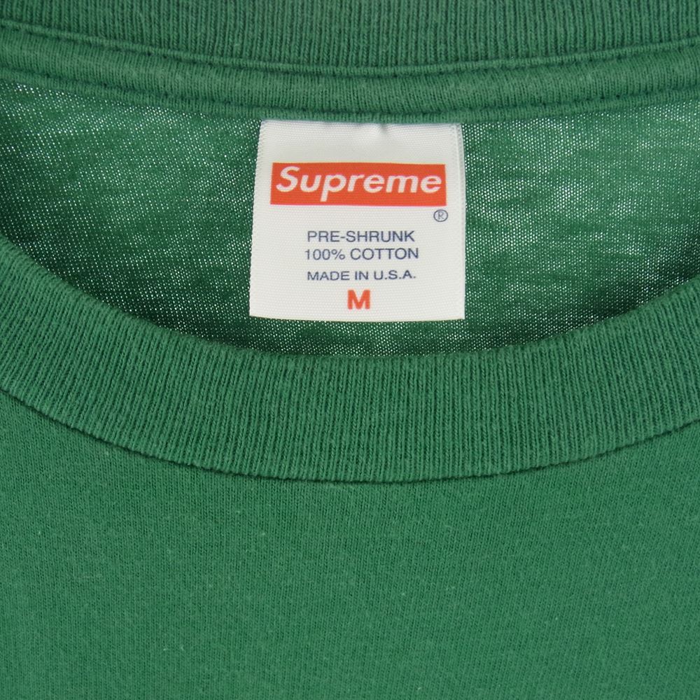 Supreme シュプリーム 23SS Deer Tee 鹿 ディア ターゲット プリント Tシャツ グリーン系 M【中古】