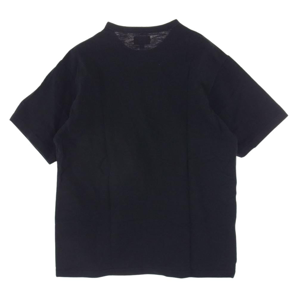 Supreme シュプリーム 20AW Plaid Applique S/S Top プレイド アップリケ ロゴ 半袖 トップス Tシャツ ブラック系 S【中古】