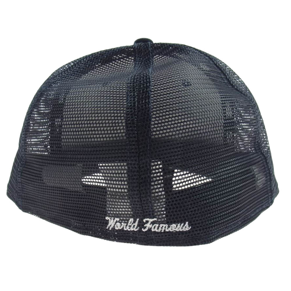 Supreme シュプリーム 22SS Box Logo Mesh Back New Era ボックスロゴ メッシュ バック ニューエラ ベースボール キャップ ダークネイビー系 59.6cm【中古】