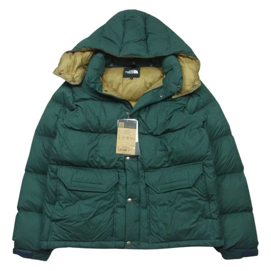 THE NORTH FACE ノースフェイス ND92230 CAMP SIERRA SHORT キャンプ シエラ ショート ダウン ジャケット グリーン系 M【新古品】【未使用】【中古】