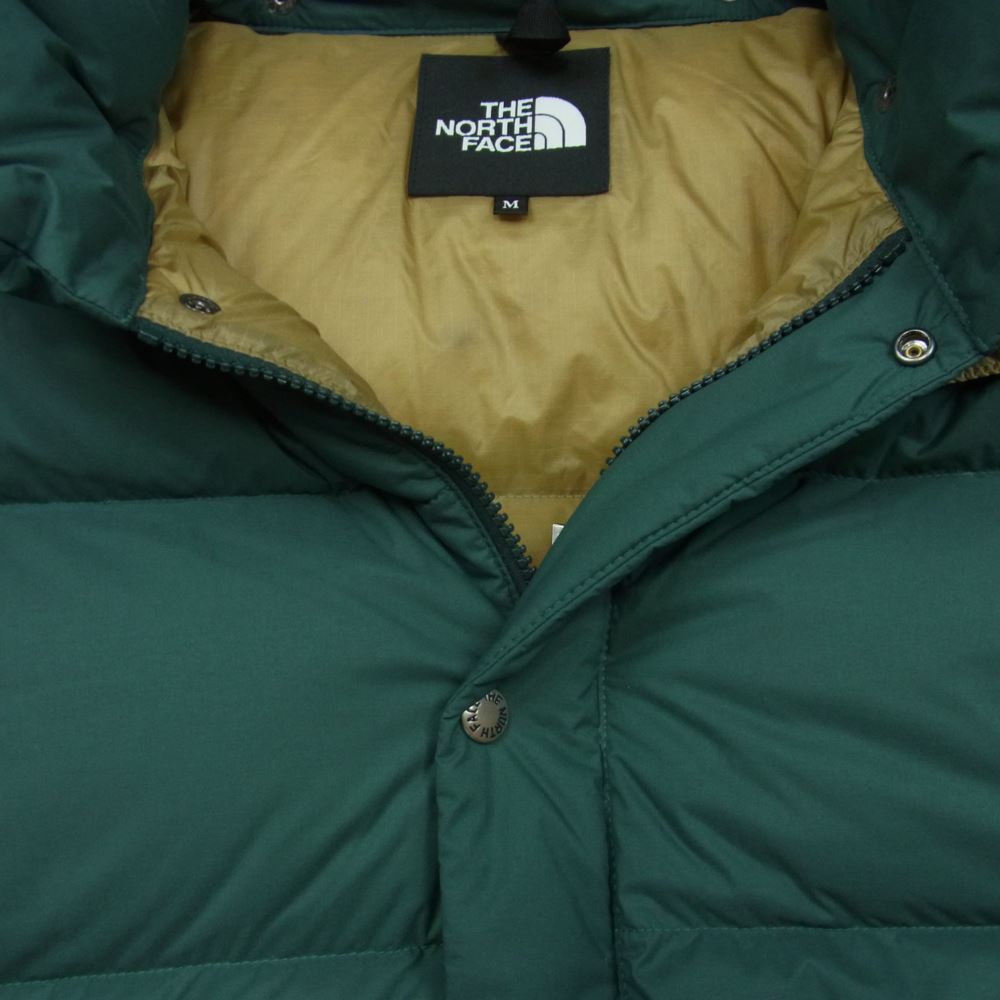 THE NORTH FACE ノースフェイス ND92230 CAMP SIERRA SHORT キャンプ シエラ ショート ダウン ジャケット グリーン系 M【新古品】【未使用】【中古】