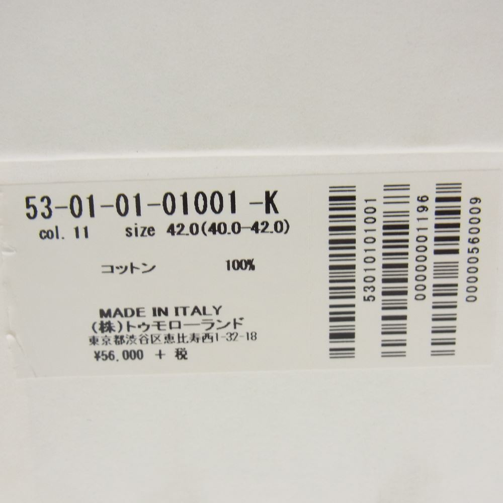 オーエーエムシー 0ASQ89505A INFLATE PLIMSOLL プリモソール キャンバス ローカット スニーカー ホワイト系 42【中古】