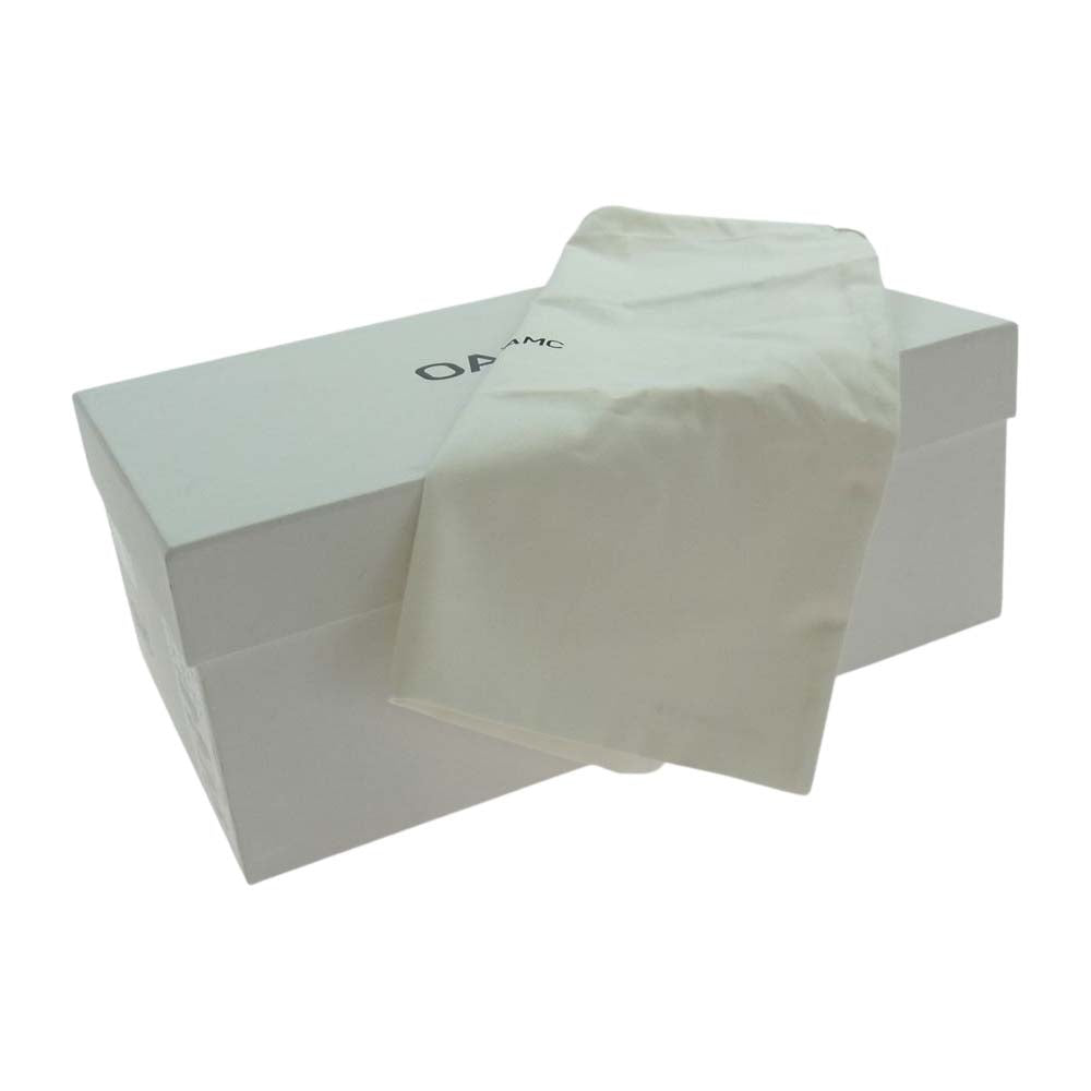 オーエーエムシー 0ASQ89505A INFLATE PLIMSOLL プリモソール キャンバス ローカット スニーカー ホワイト系 42【中古】