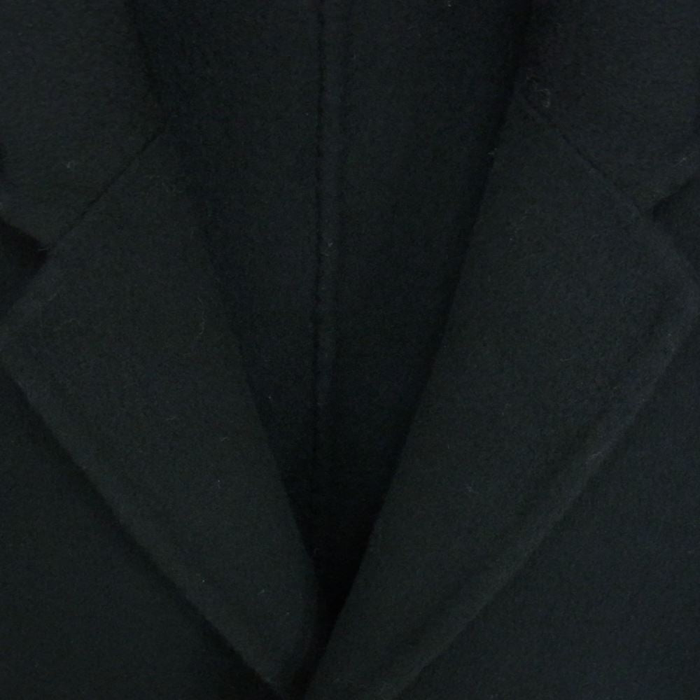ACNE STUDIOS アクネストゥディオズ B90028 CHAD オーバーサイズ ウール カシミア カシミヤ チェスターコート ブラック系 48【中古】