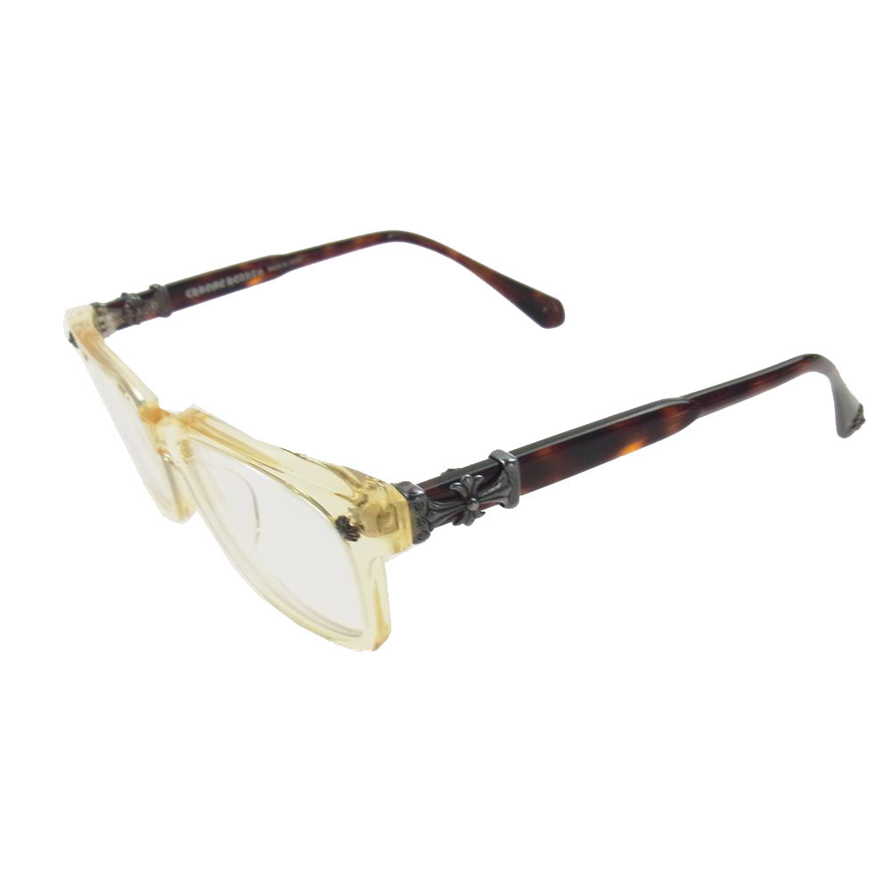 CHROME HEARTS クロムハーツ（原本無） 国内正規取扱店冊子付属 COX UCKER PA-HVT 眼鏡 メガネ アイウェア クリア系【中古】